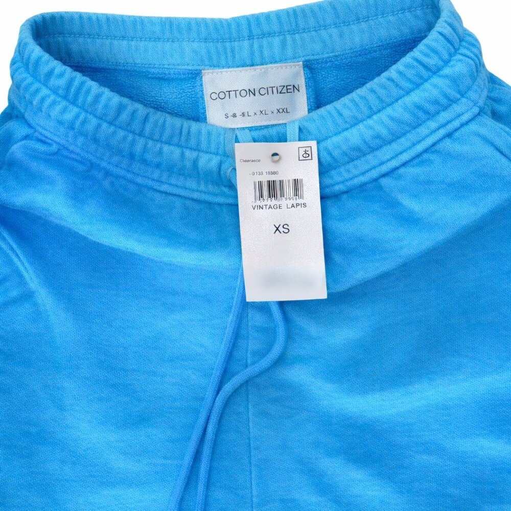 Cotton Citizen Women’s Boston Drawstring Shorts Vintage Lapis XS New With Tags - Picture 15 of 16